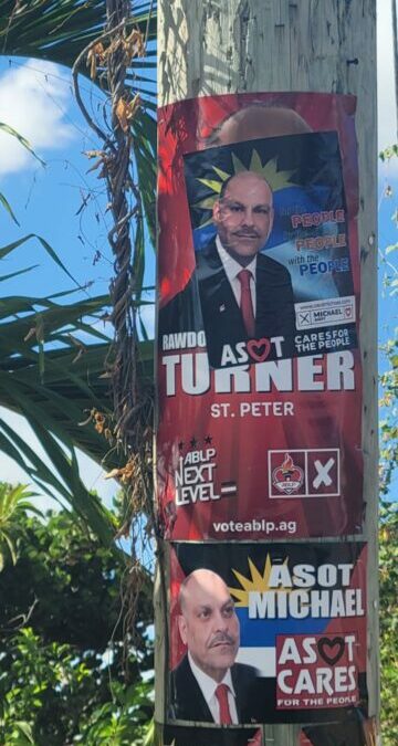 Turner says Asot’s team defacing his posters