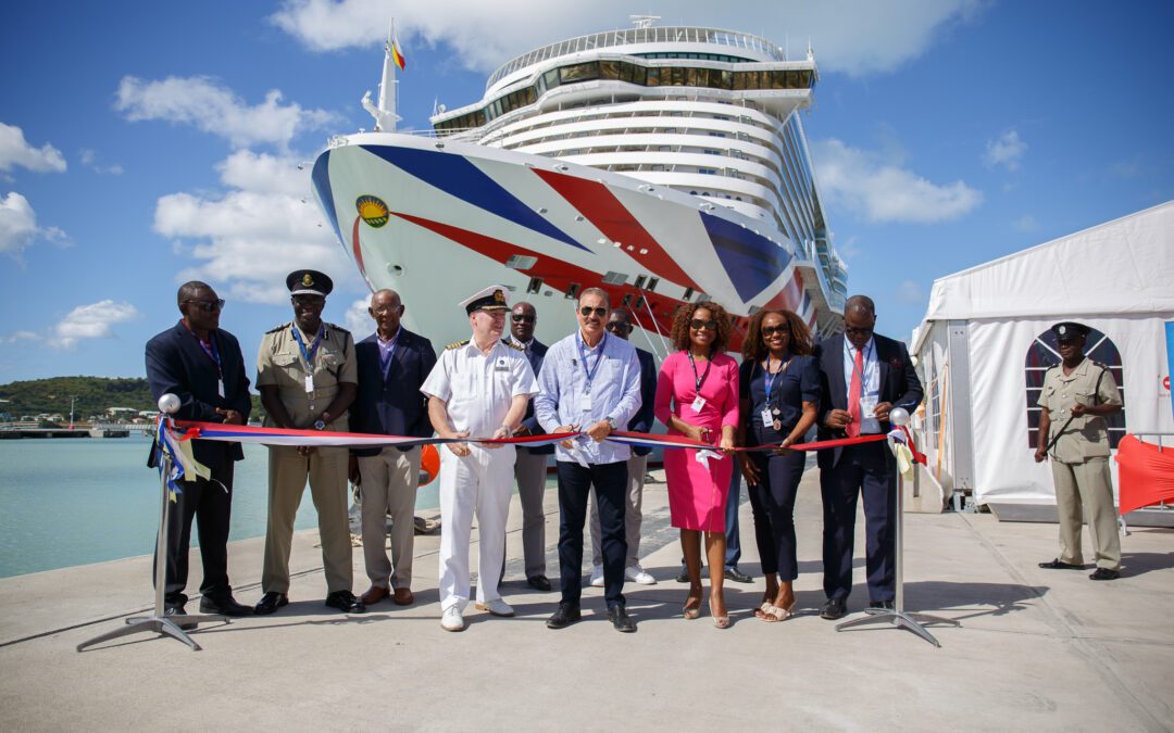 Major boost for Antigua’s cruise tourism as Arvia successfully docks in St John’s