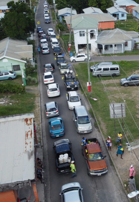 UPP motorcade attracts hundreds