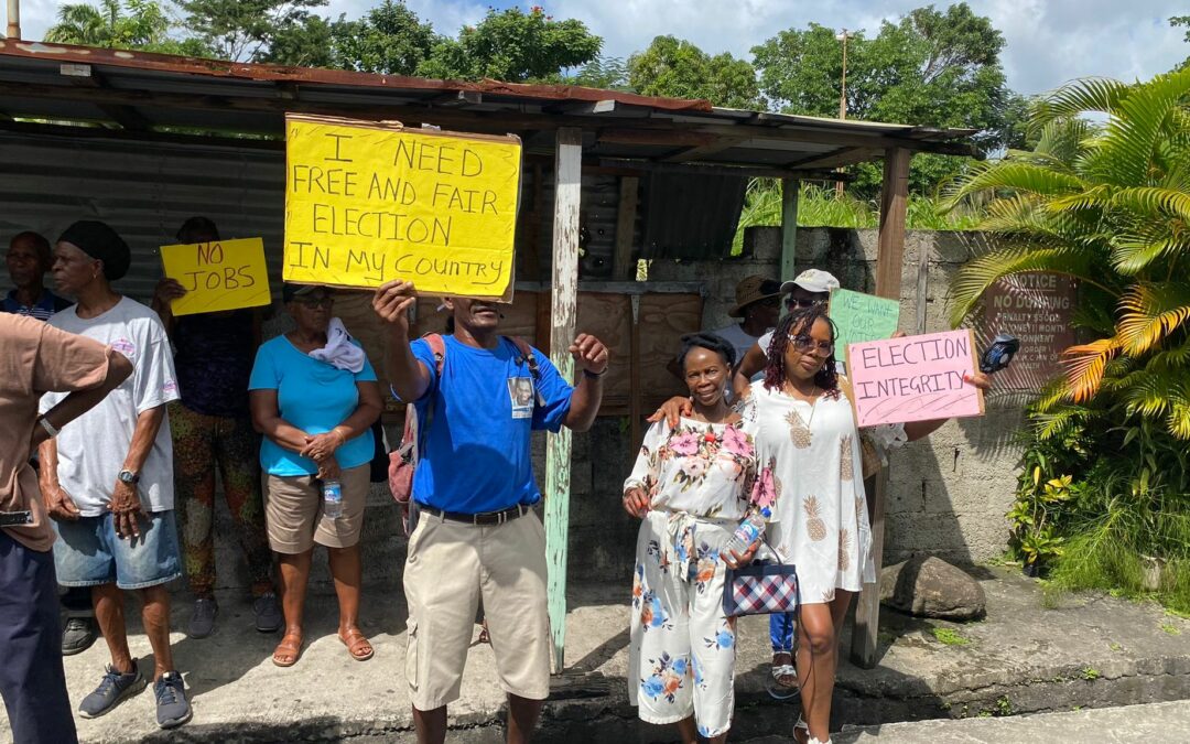 WATCH:Dominicans protest for electoral reform and fresh elections