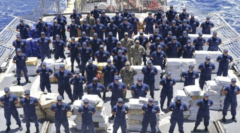 US Coast Guard Seize over US$186 Million in Cocaine in Caribbean Waters