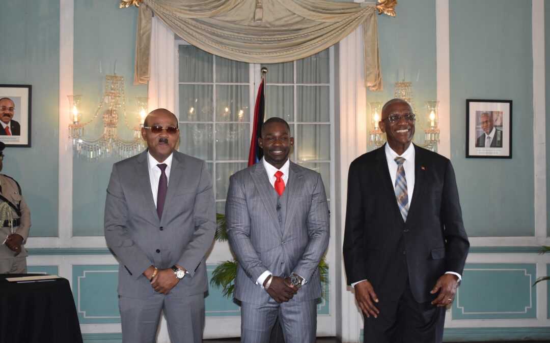 Dwayne George Sworn in as Senator and Junior Minister