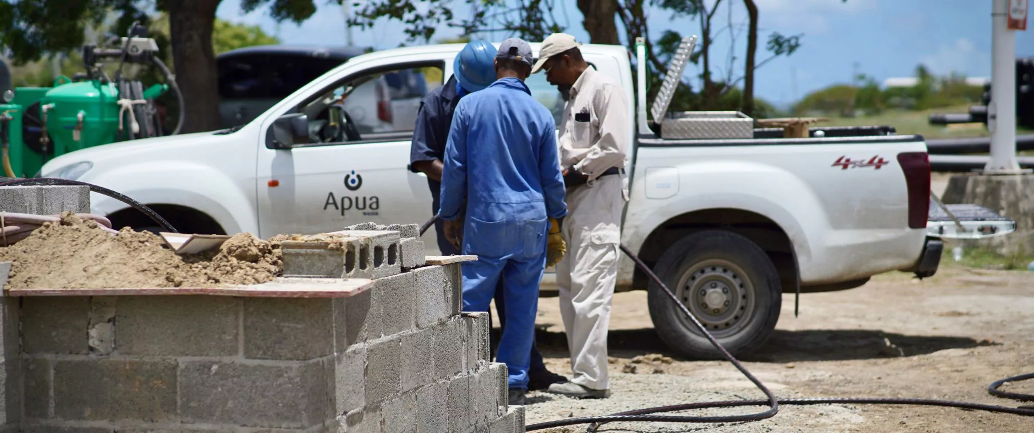 APUA Deploys Water Truck to Bring Relief to Bishopgate Street Residents Amid Mainline Replacement