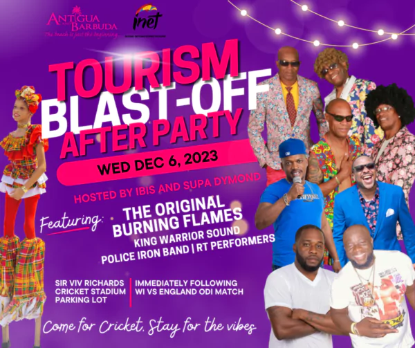 Tourism Blast-Off Set for 2nd One Day Int’l WI vs England