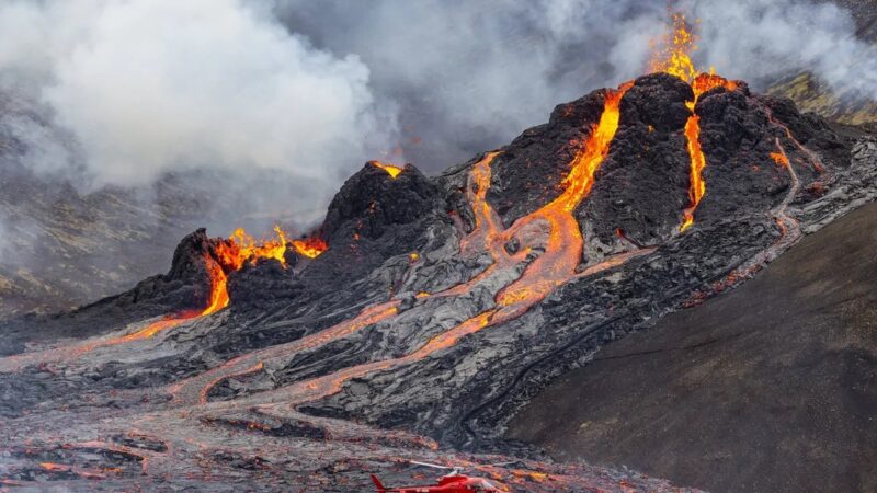 Volcanic eruption “imminent” on Iceland with town evacuated