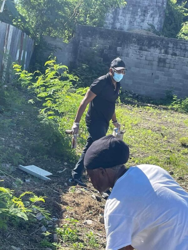 PHOTOS: PM Browne Helps Clean Bulk Waste in City West
