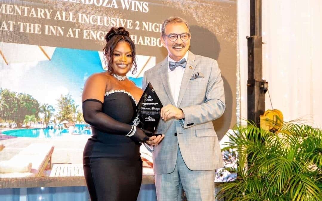SANDALS TEAM MEMBER SNAGS RISING STAR FOR 2023 AT ANNUAL TOURISM AWARDS