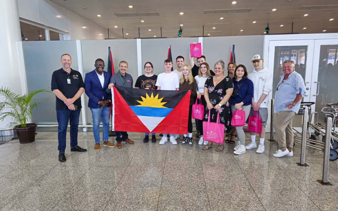 German Students Practice in Antigua and Barbuda.