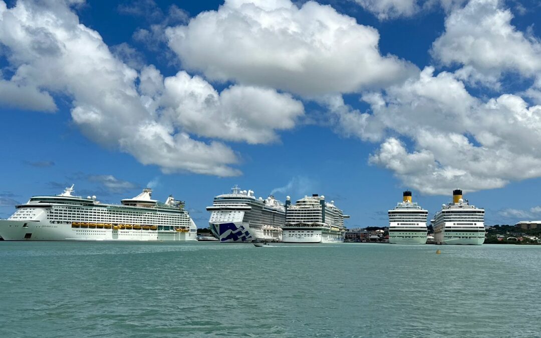 St. John’s sees an influx of tourists as five cruise ships arrive