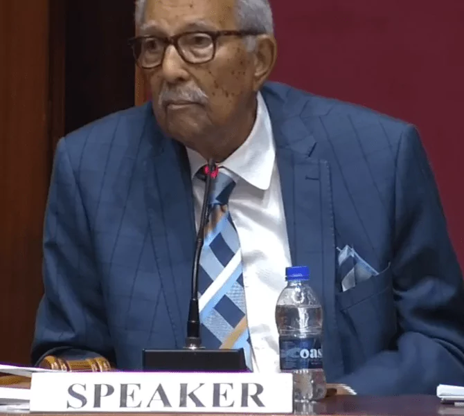 WATCH: Speaker Swears to Show Disgust Over Cold Temperature in Parliament