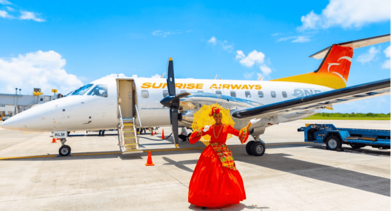 Antigua and Barbuda Welcomes Sunrise Airways’ New Intra-Regional Flights