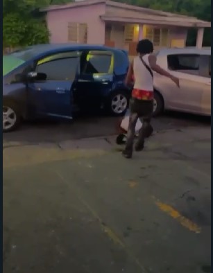 VIDEO: Woman Slams Man with Car Following Brawl