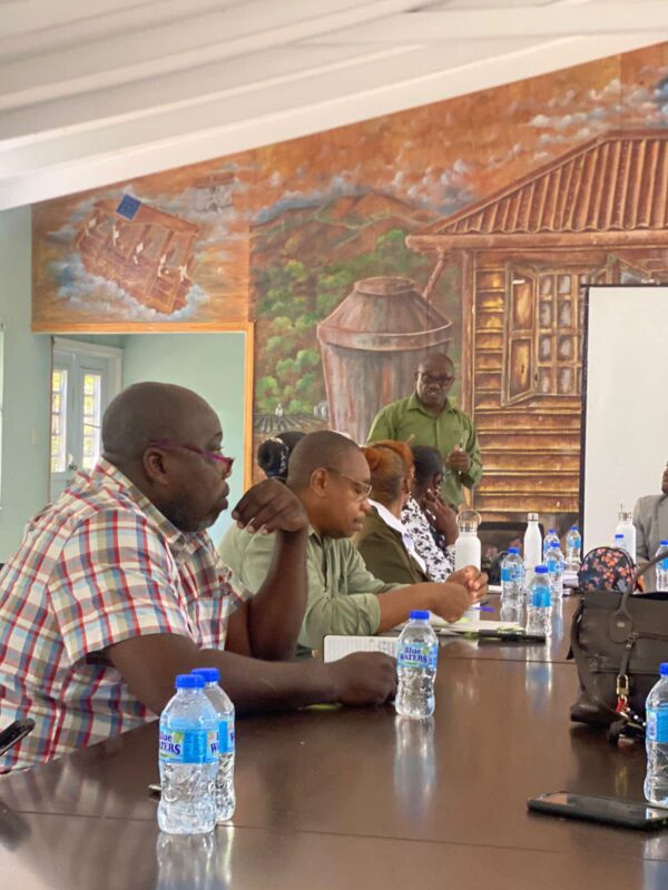 Minister Smith Jr hold crucial meetings with Agriculture Staff