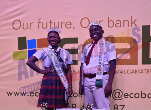 Mandela Anyandjuh and Gabrielle Hamlet Crowned Mr. and Ms. Teenage