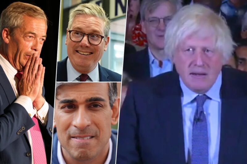 Boris Johnson makes last minute campaign appearance as UK prepares to hold election