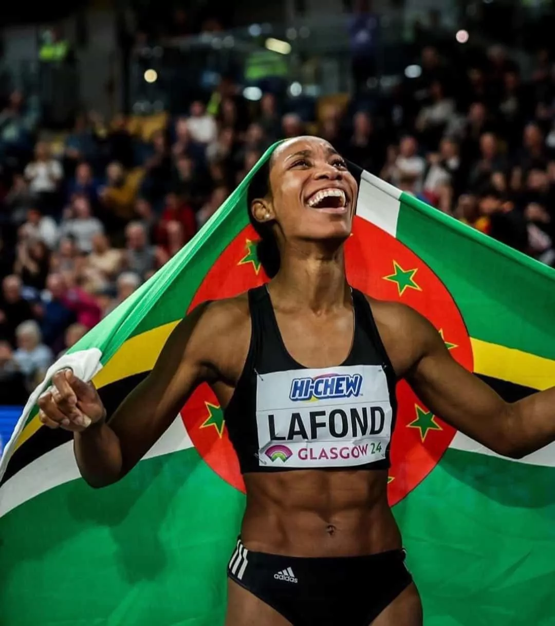 Pictures: Dominica’s Thea Lafond-Gadson Wins First Olympic Gold Medal
