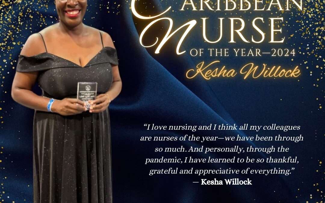 SLBMC’s Kesha Willock Named Caribbean Nurse of the Year