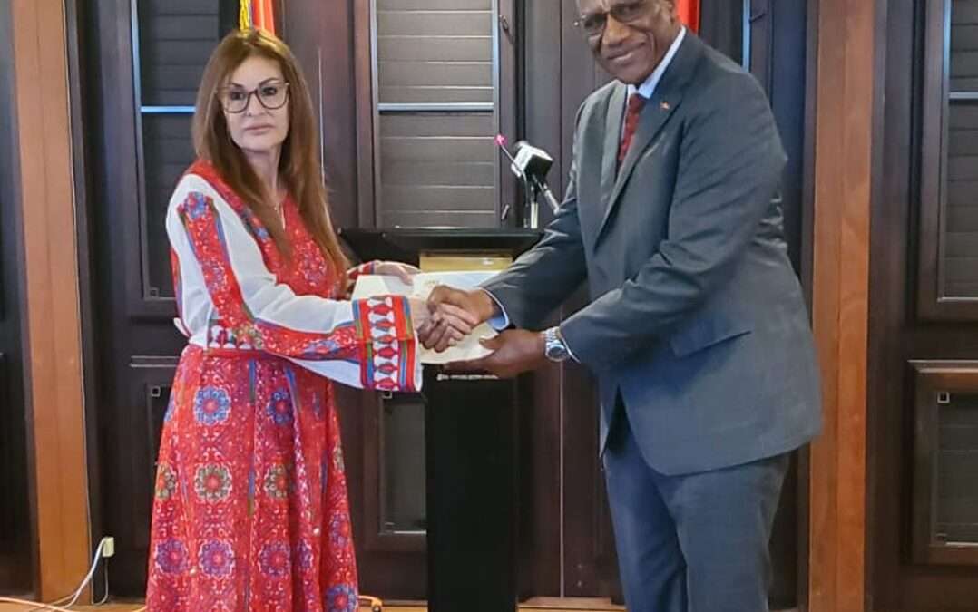 Historic Milestone: Linda Sobeh Ali Becomes First Palestinian Ambassador to Antigua and Barbuda