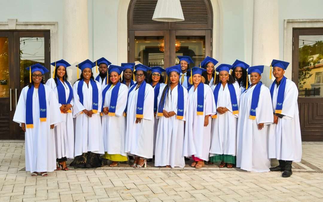 ANTIGUAN TEAM MEMBERS AMONG GRADUATES OF SANDALS LEADERSHIP DIPLOMA PROGRAMME.
