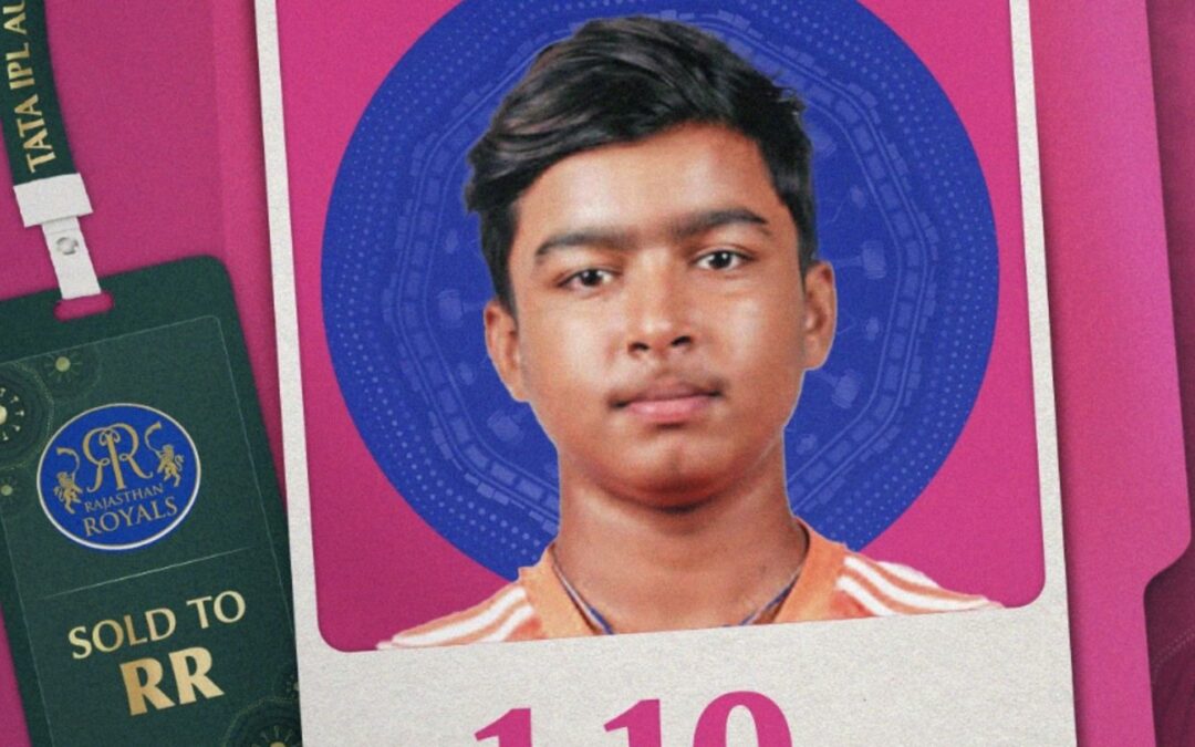 13-year-old signs to play in the IPL – the world’s richest cricket tournament