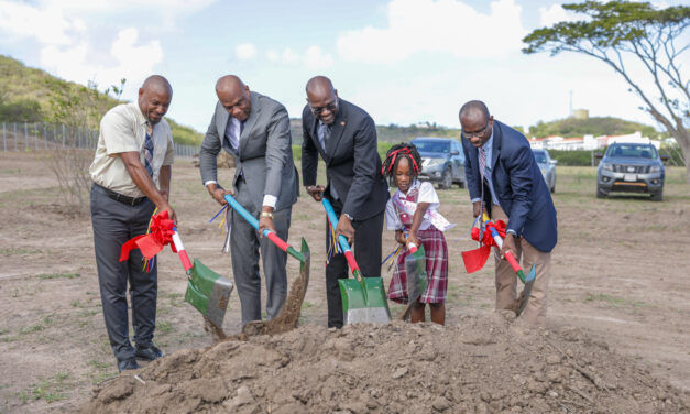 Gov’t Breaks Ground for New Five Islands Primary School