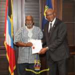 Leon Chaku Symister Sworn in as Member of Boundaries Commission