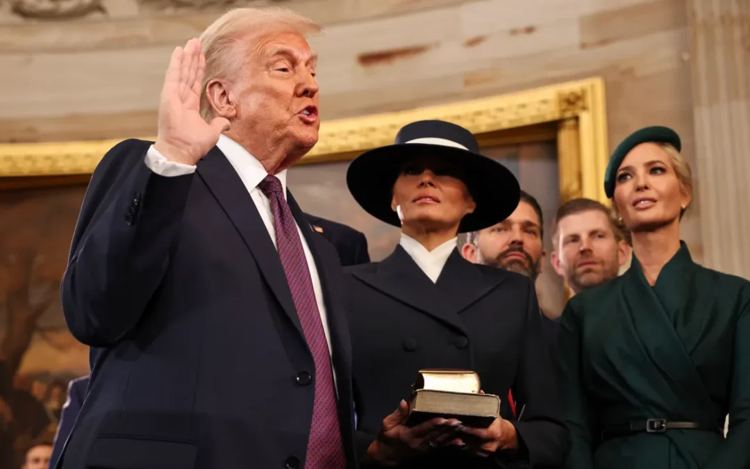 Donald Trump sworn in as 47th president of the United States
