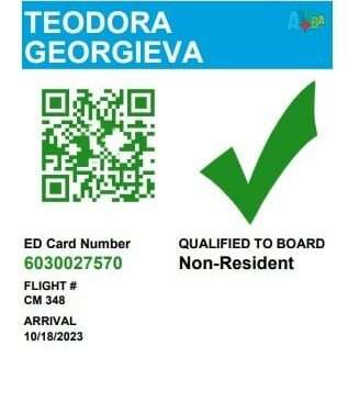 ED Cards test to be carried out this weekend