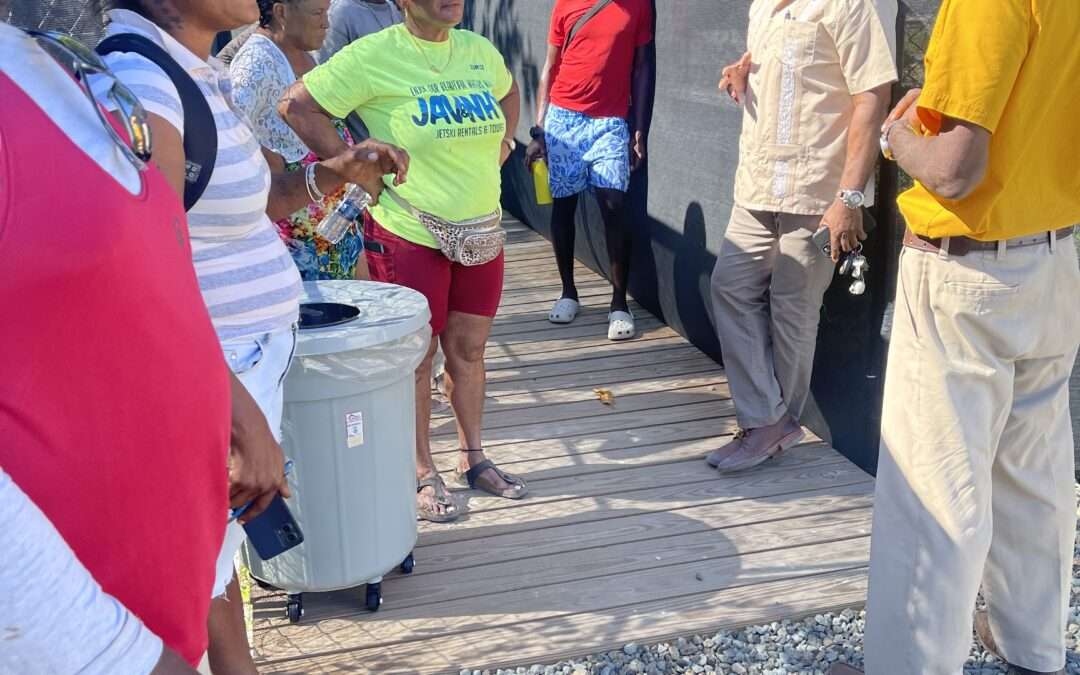 Government moves to allay fears of displacement and loss of business among Jolly Beach Vendors.