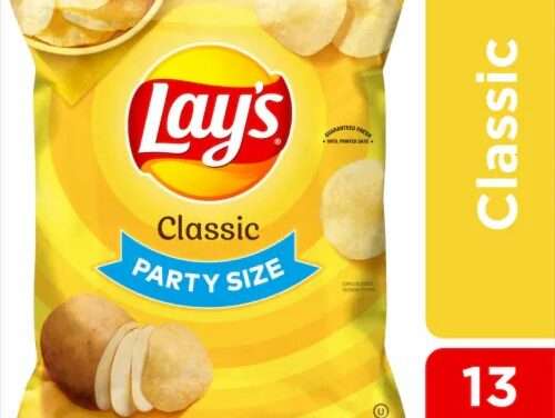 Lays Classic Party Size Potato Chips Recalled