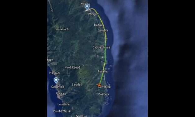 Dominica: Missing aircraft wreckage located, no apparent sign of life