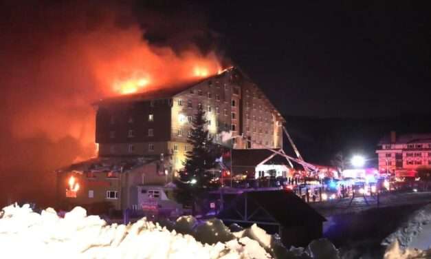 Fire at Turkish ski resort hotel kills 10 with dozens more injured