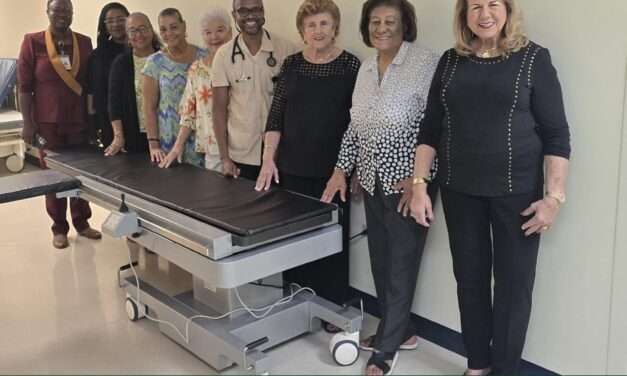 Antigua & Barbuda Renal Society Donates Angiography Table and Lead Aprons to Sir SLBMC