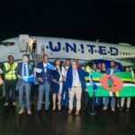 Dominica Celebrates United Airlines’ Inaugural Flight from Newark to Douglas-Charles Airport