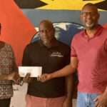 Winston Williams Jr. partners with parents Donates Towards Math Education at Jennings Primary School