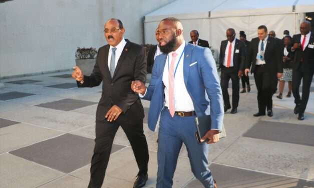 A tearful goodbye as Antiguan and Barbudan diplomat embarks on new chapter