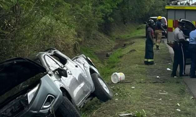 Minor Injured in Pick-Up Crash on All Saints Road