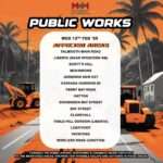 PUBLIC WORKS DEPARTMENT OUTLINES SCHEDULE OF ACTIVITIES FOR TODAY