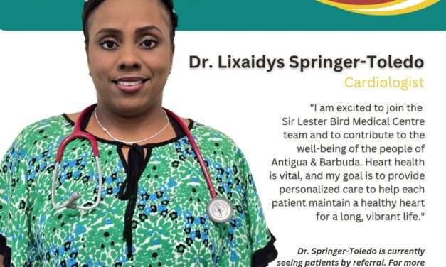 Sir Lester Bird Medical Centre Welcomes Dr. Lixaidys Springer-Toledo as New Cardiologist