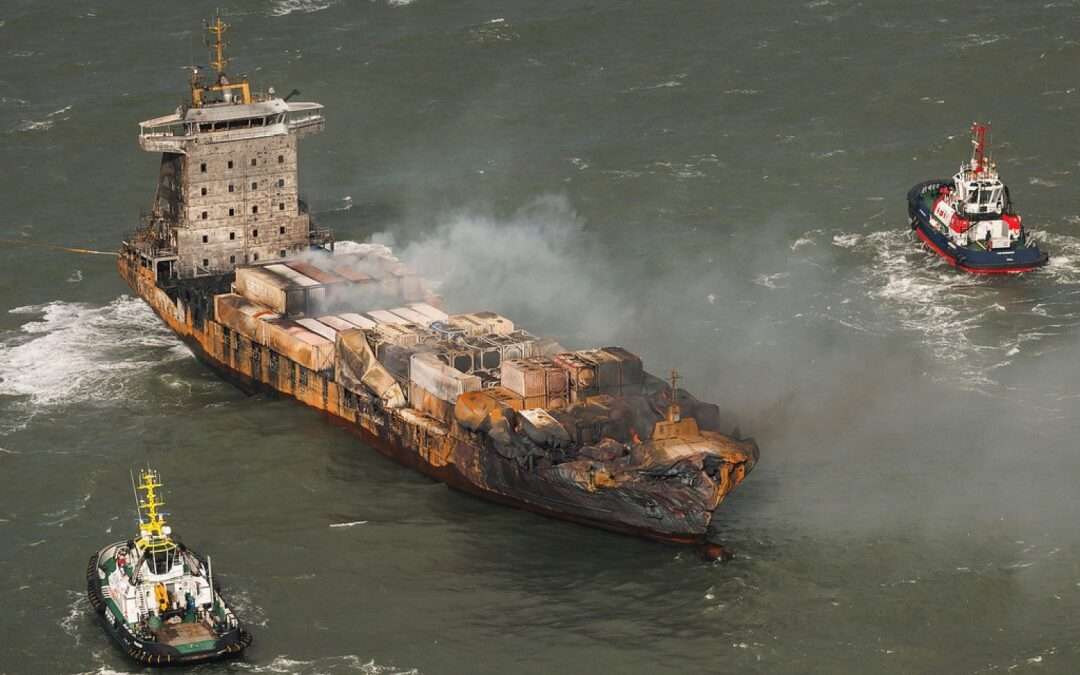 Captain of cargo ship arrested after slamming into oil tanker in North Sea