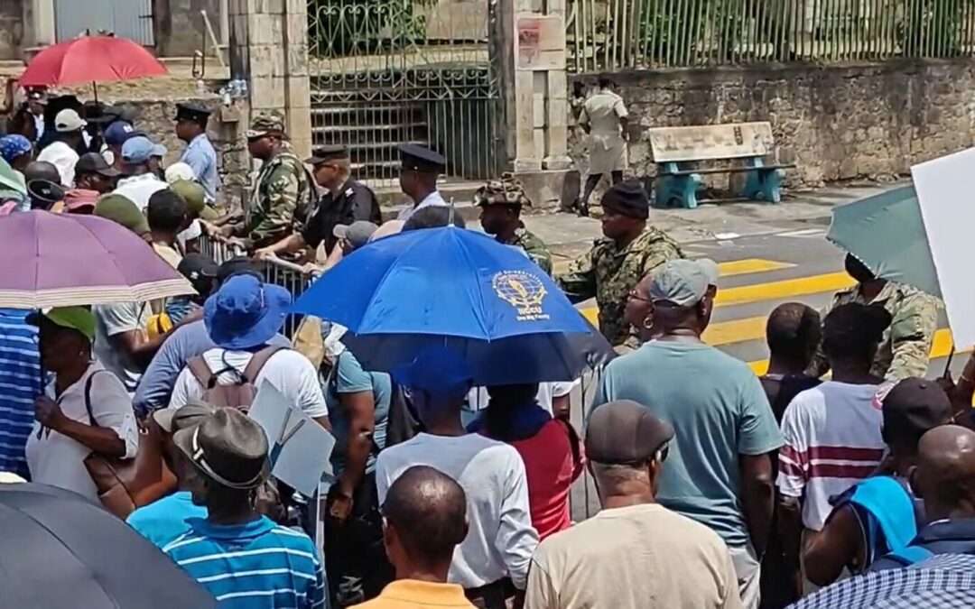 Police in Dominica arrest several opposition supporters following protest