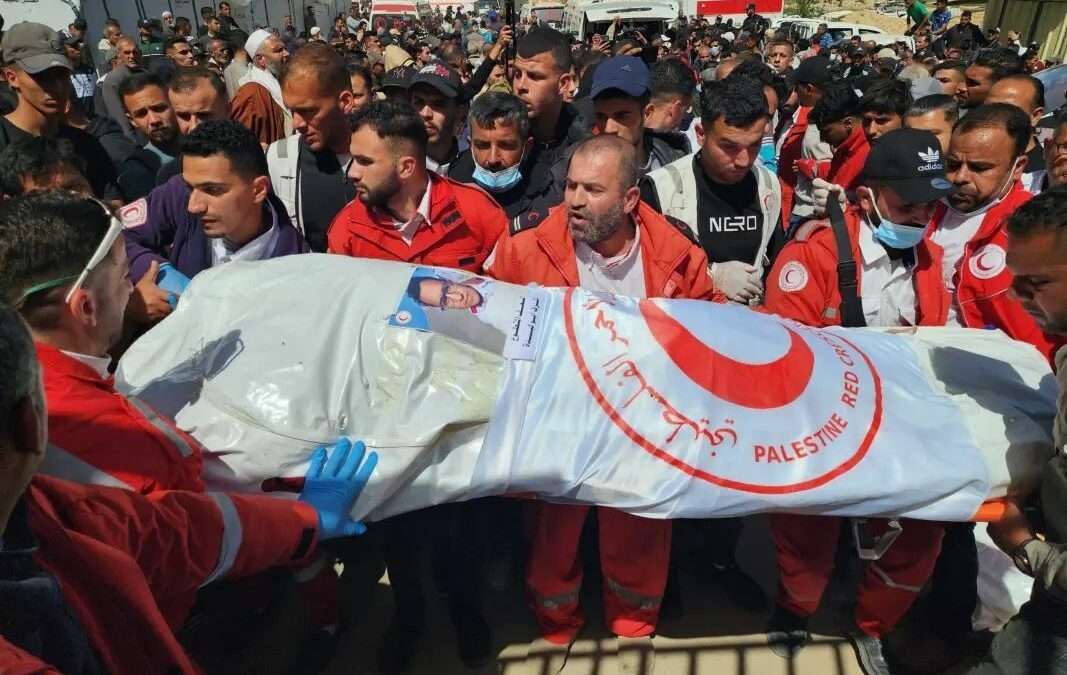 Red Cross outraged over deaths of medics attacked by Israeli forces in Gaza