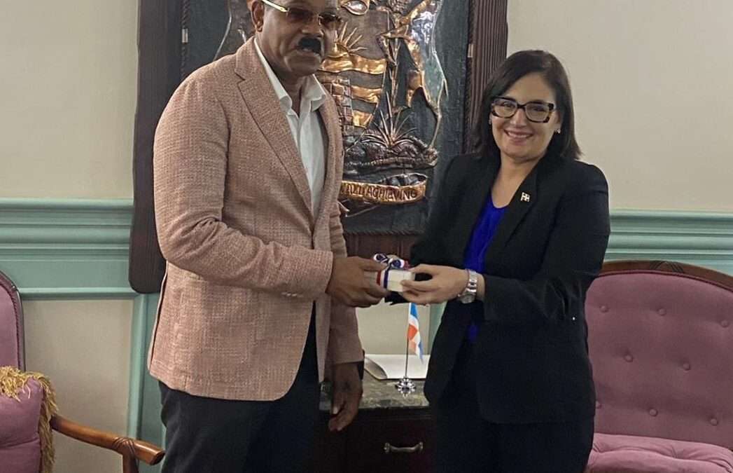 Dominican Republic Ambassador, Her Excellency Yolanda Alexandra Victoria, Presents Credentials