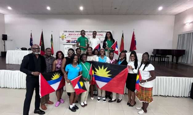 Team Antigua Barbuda Crowned 53rd Leeward Islands Debating Champions