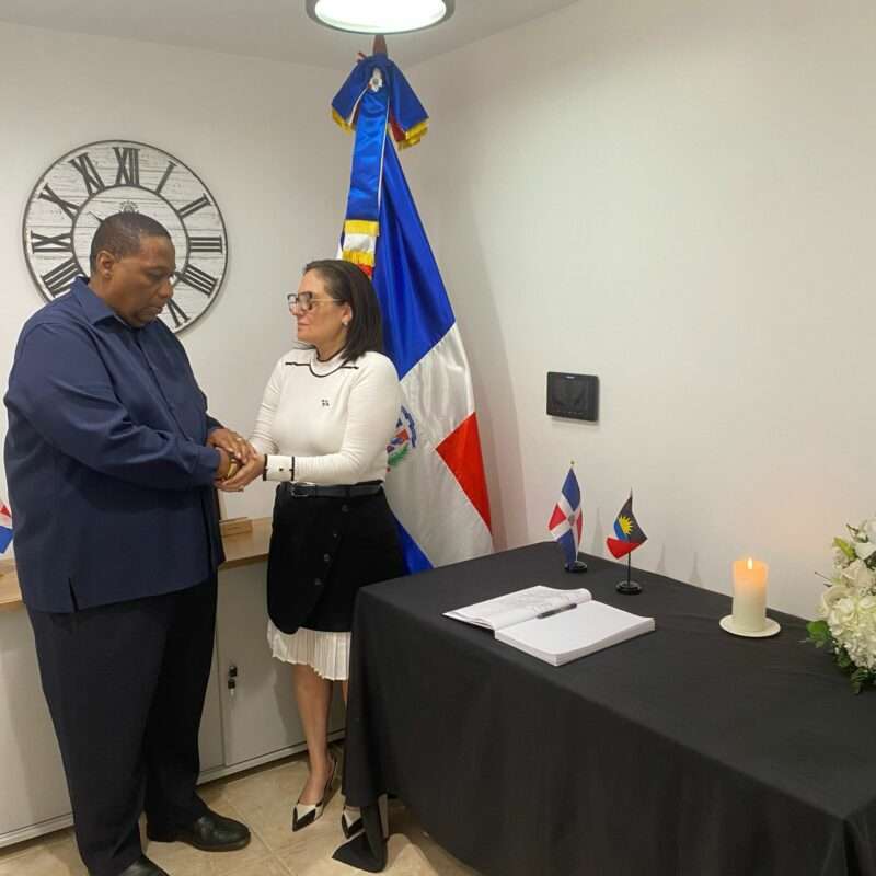 Ambassador Clarence E. Pilgrim Visits Dominican Republic Consulate to Offer Condolences Following Nightclub Tragedy