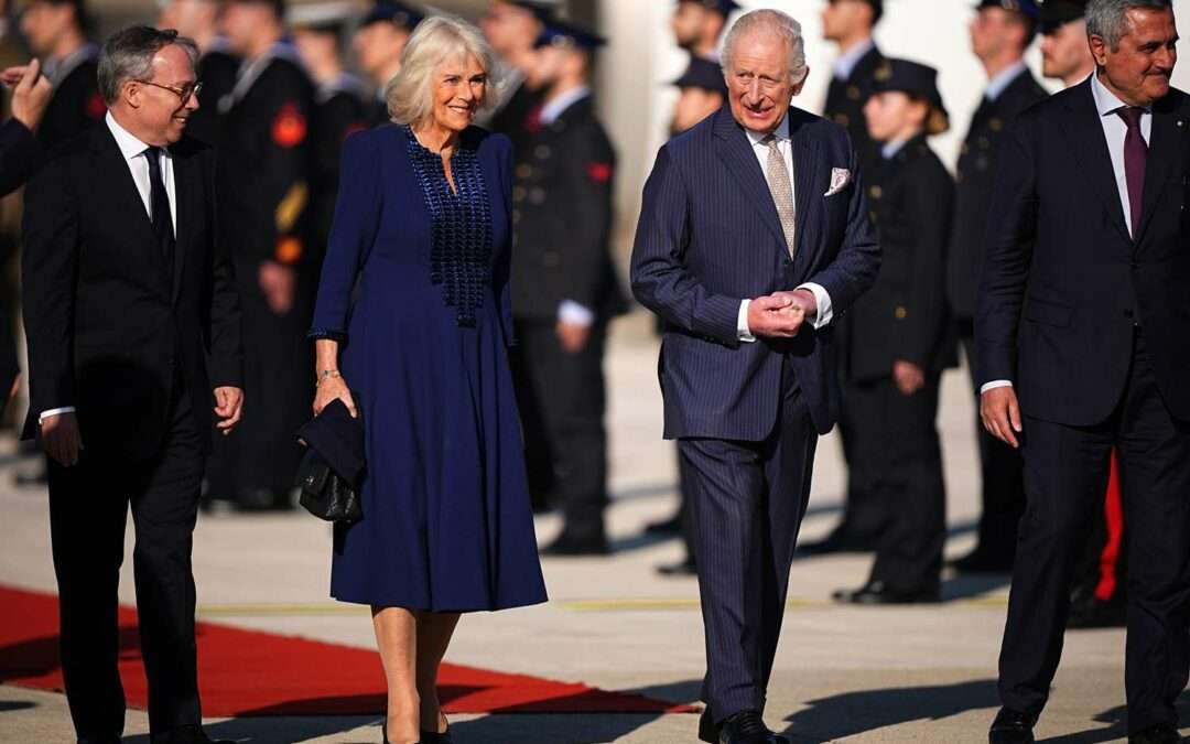 King Charles and Queen Camilla begin Italian state visit