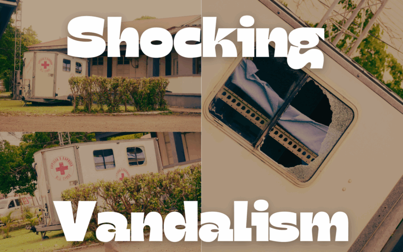 VIDEO STORY: Shocking Vandalism Strikes Antigua and Barbuda Red Cross Mobile Clinic