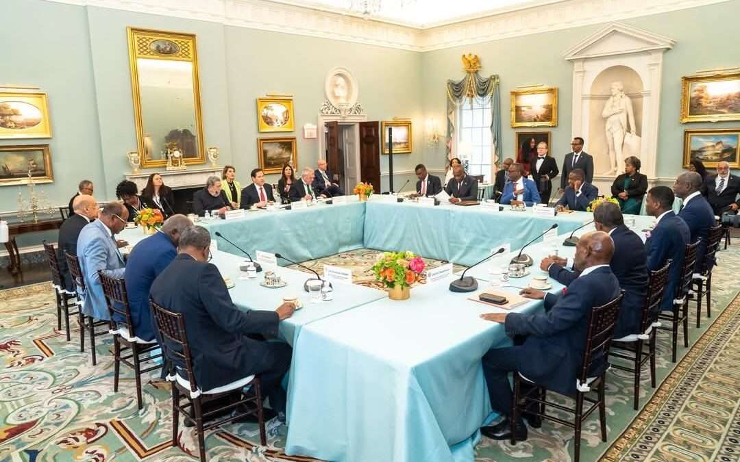 PM Browne Defends Cuban Medical Brigade Program During Meeting with US Secretary of State