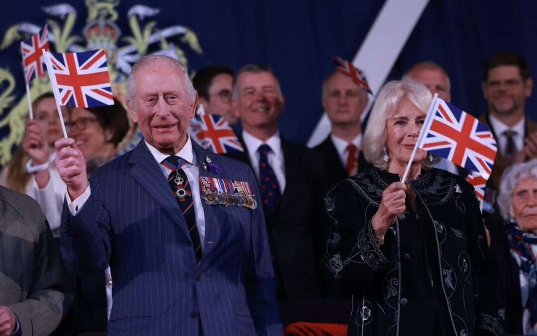 VE Day 80 commemorations in London end with concert on Horse Guards Parade in front of the King