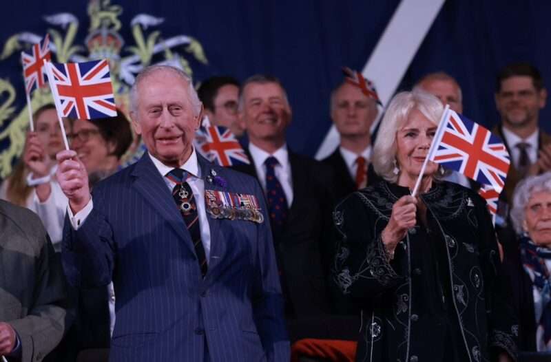 VE Day 80 commemorations in London end with concert on Horse Guards Parade in front of the King